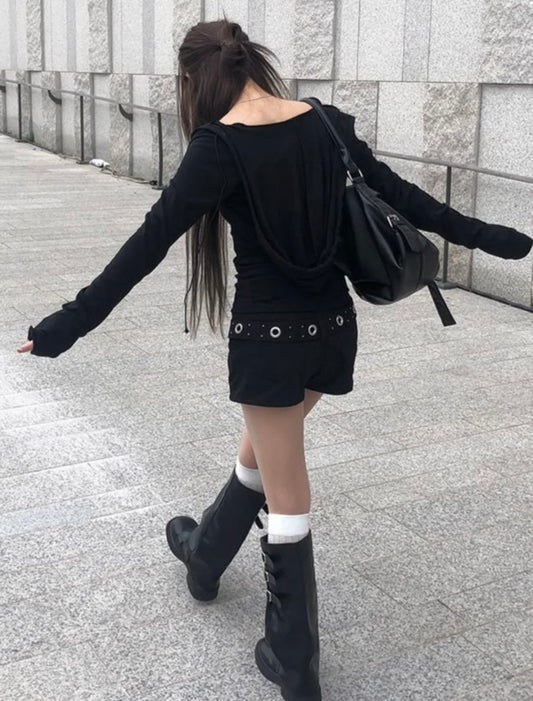 Goth Punk Shorts