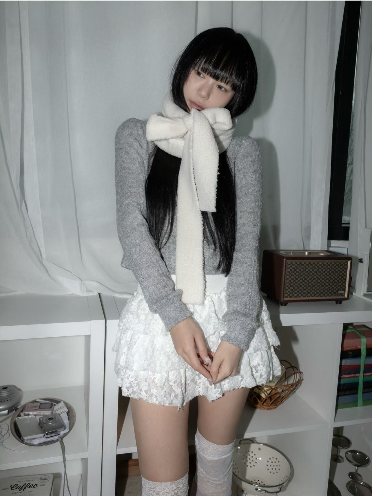 Muse Lace Skirt Shorts