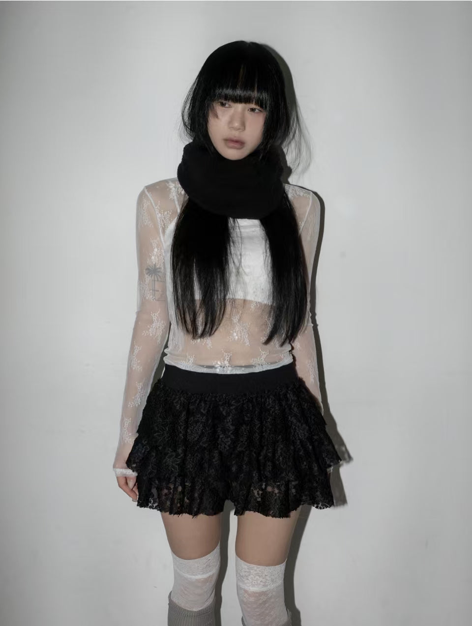 Muse Lace Skirt Shorts