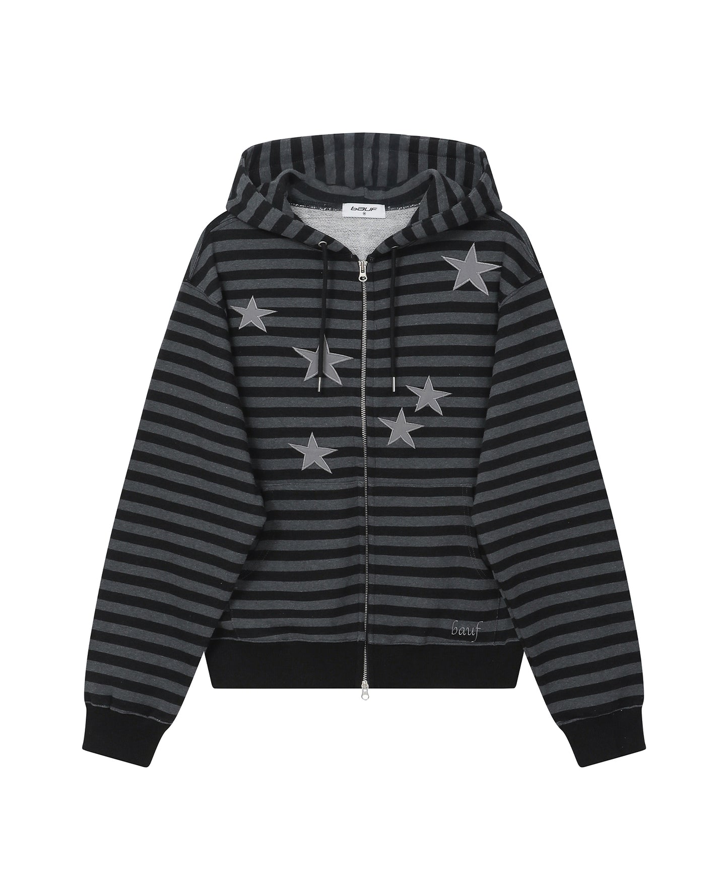 【BAUF】Star Hooded Zip-up