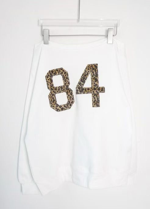 Leopard 84 Off-shoulder Top