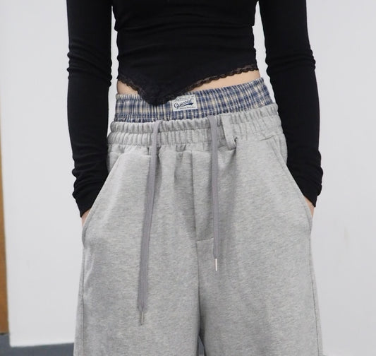 Sagging Cotton Pants