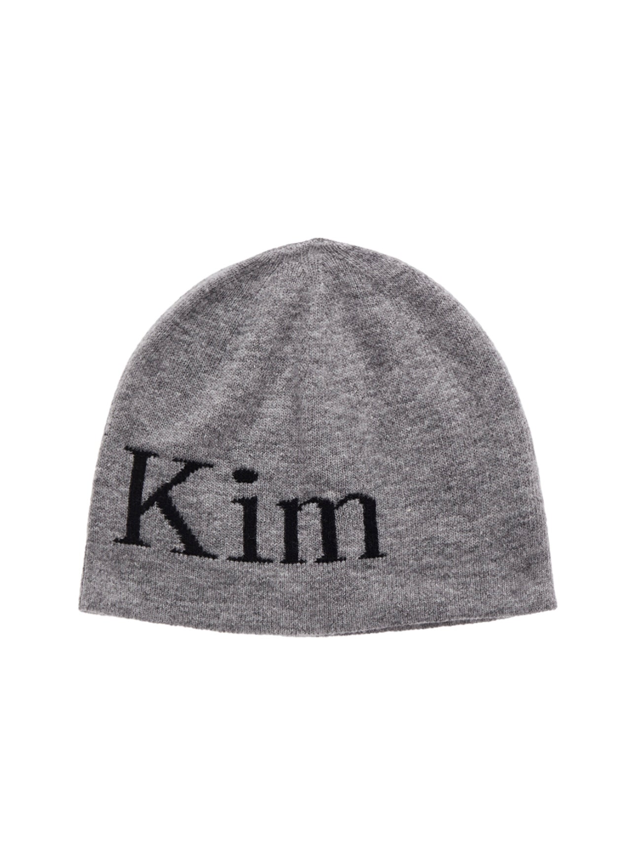 【Marin Kim】 LOGO JACQUARD SHORT BEANIE