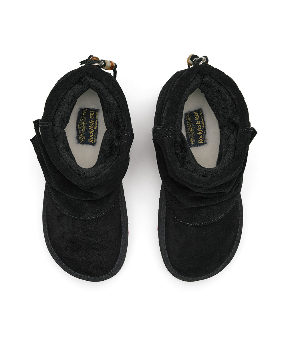 【Rockfish】 GATHERED MAXI FOLDED BOOTS SHORT