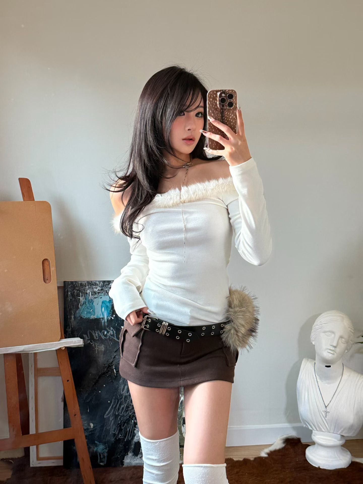 Melo Off-shoulder Top