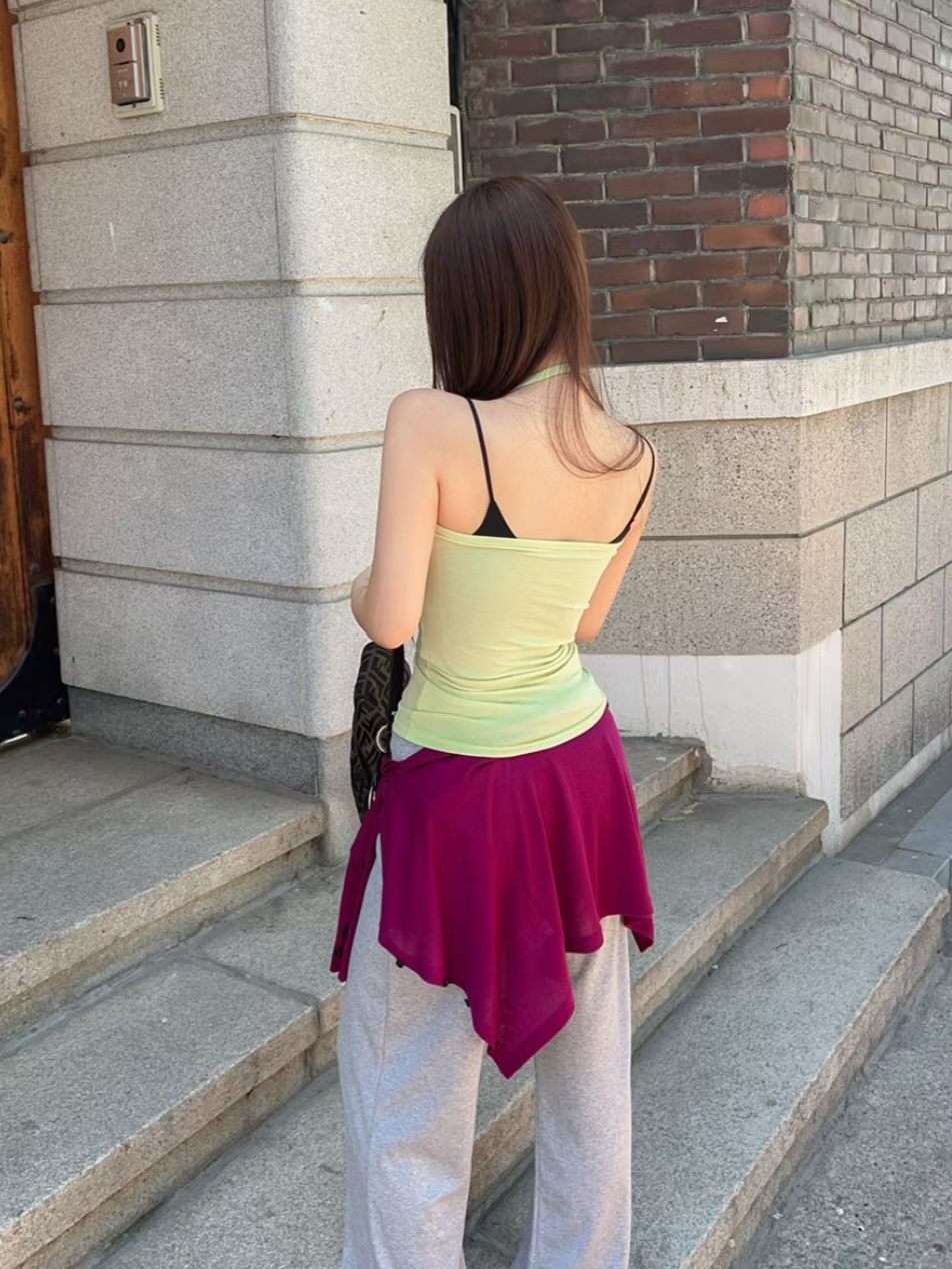 Vibrant Halter Neck Camisole