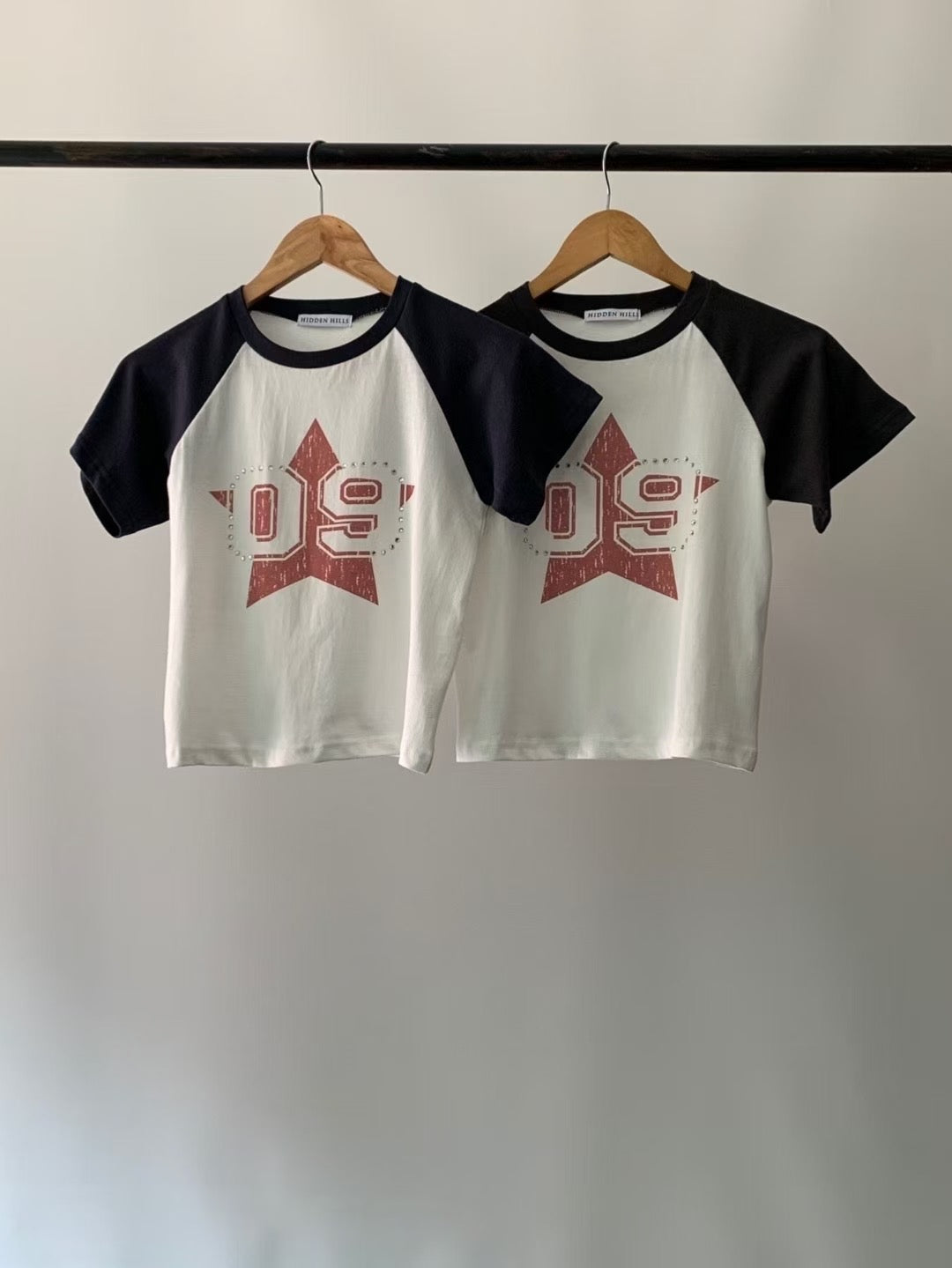 09 星星牛角短袖上衣 09 Star Raglan Short-sleeves