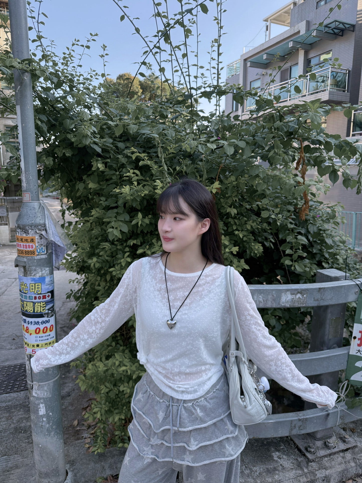 星星荷葉邊裙褲 Star Ruffled Layer Skirt Pants