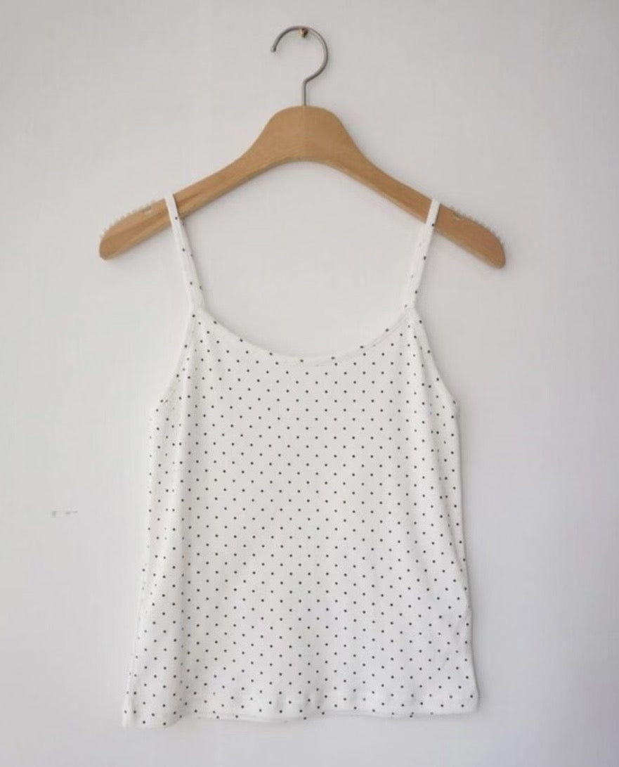 波點吊帶背心 Polka Dot Camisole