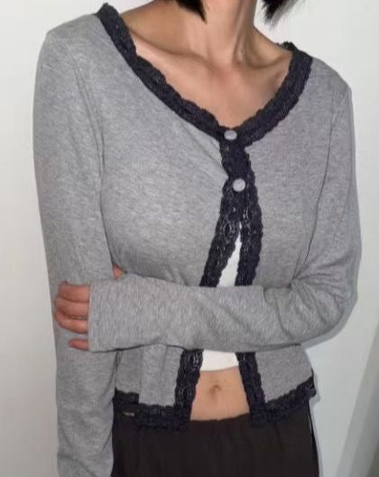 IVE lace cardigan