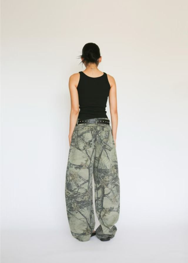 樹枝彎刀牛仔褲 Realtree Ballon Wide Pants