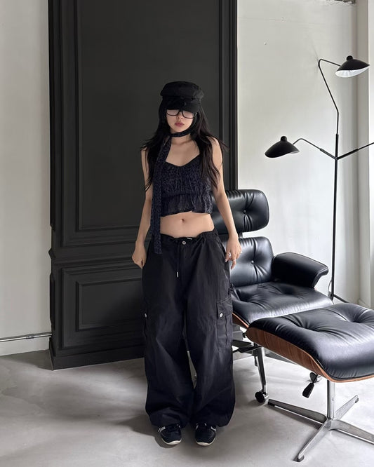 豹紋掛頸背心 Leopard Halter Neck Camisole