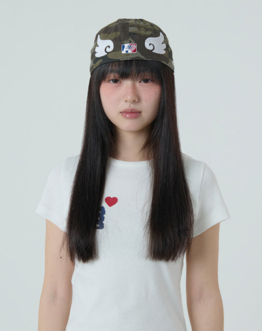【AEAE】AE SYMBOL ANGEL WING CAP | Camo