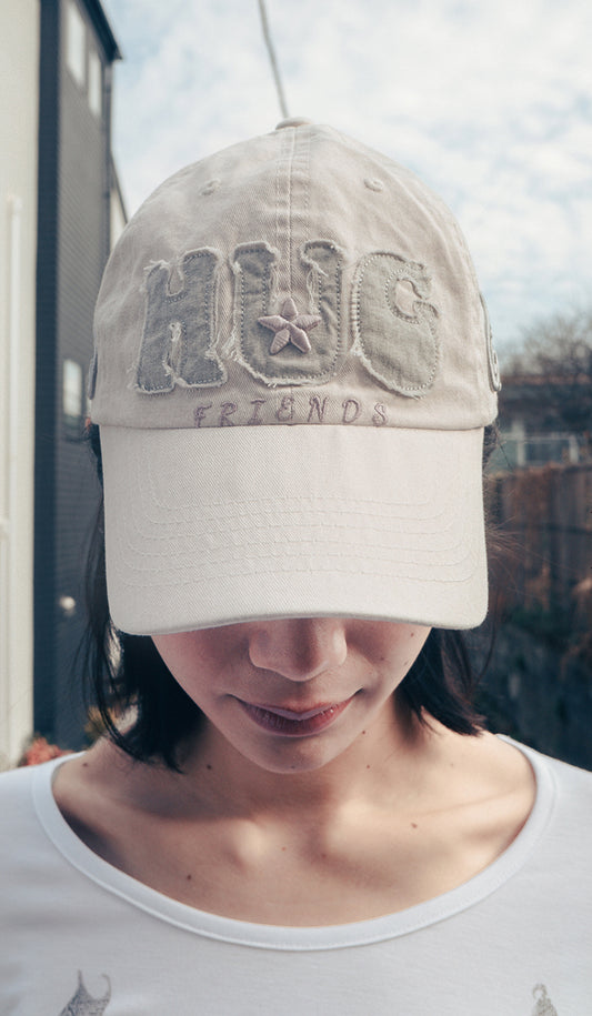 【HUG YOUR SKIN】Hug Friends Cap | Pink