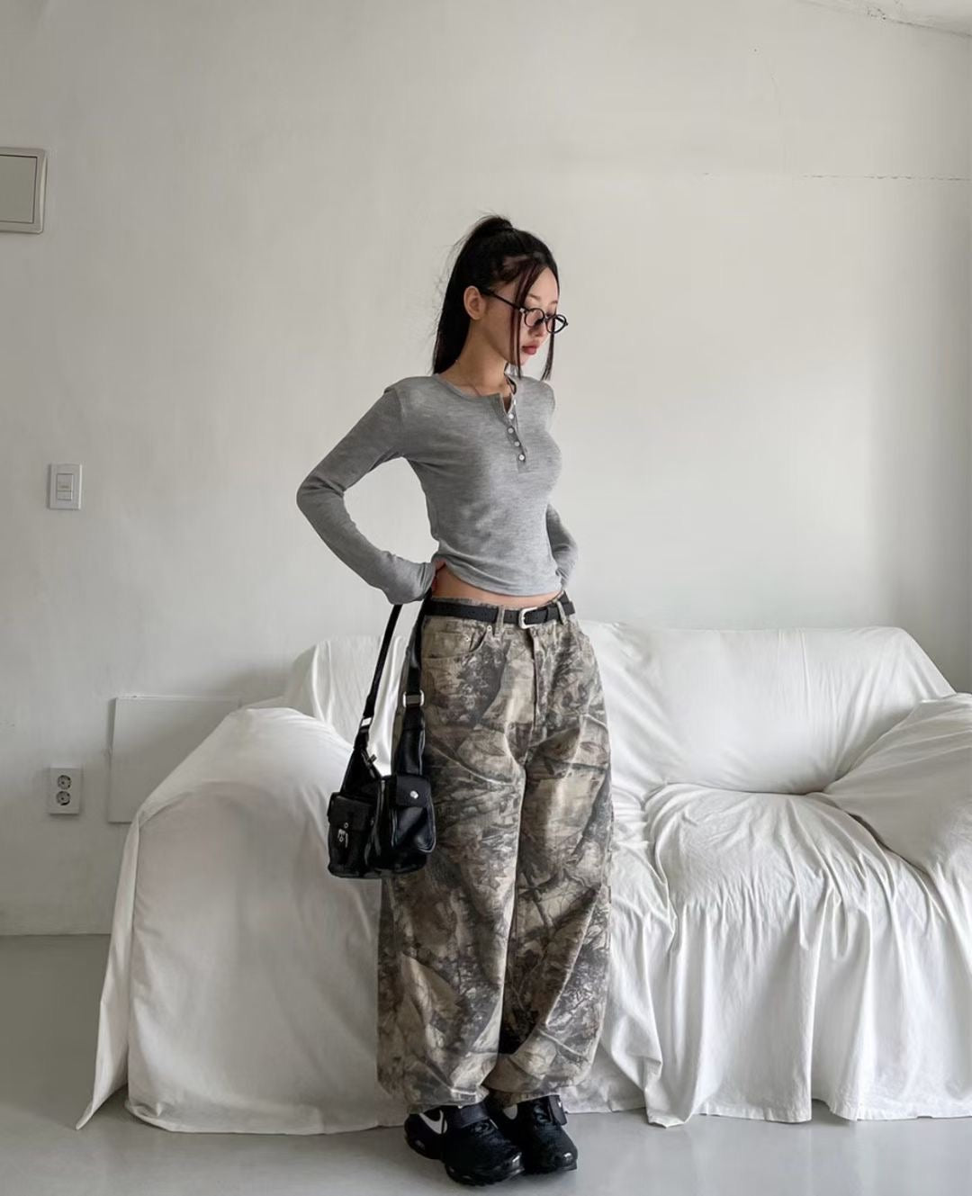 樹枝彎刀牛仔褲 Realtree Ballon Wide Pants