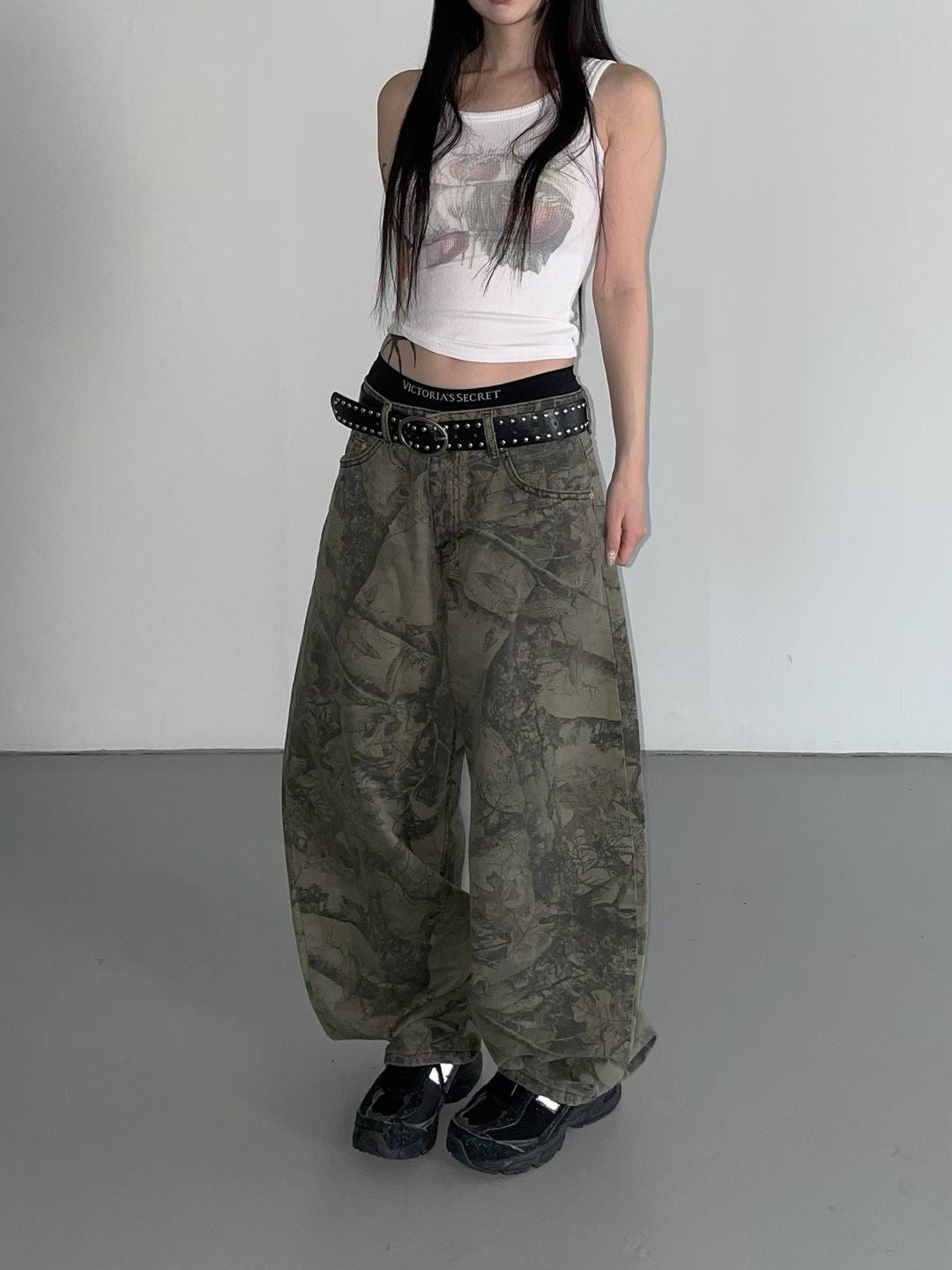 樹枝彎刀牛仔褲 Realtree Ballon Wide Pants