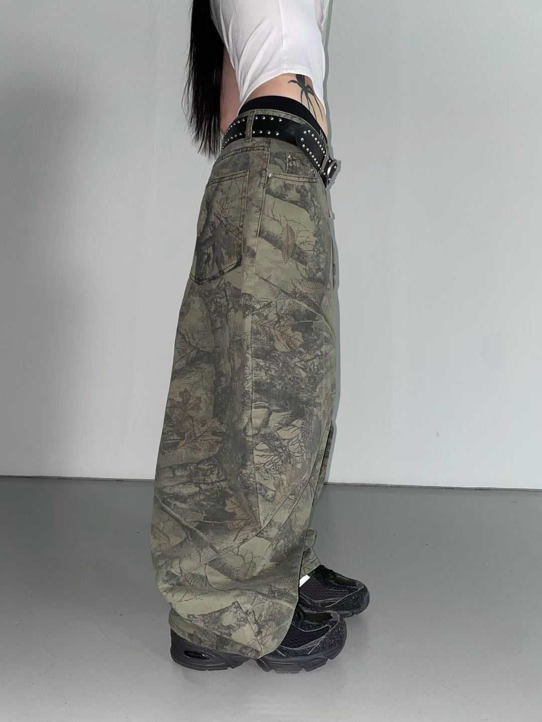 樹枝彎刀牛仔褲 Realtree Ballon Wide Pants