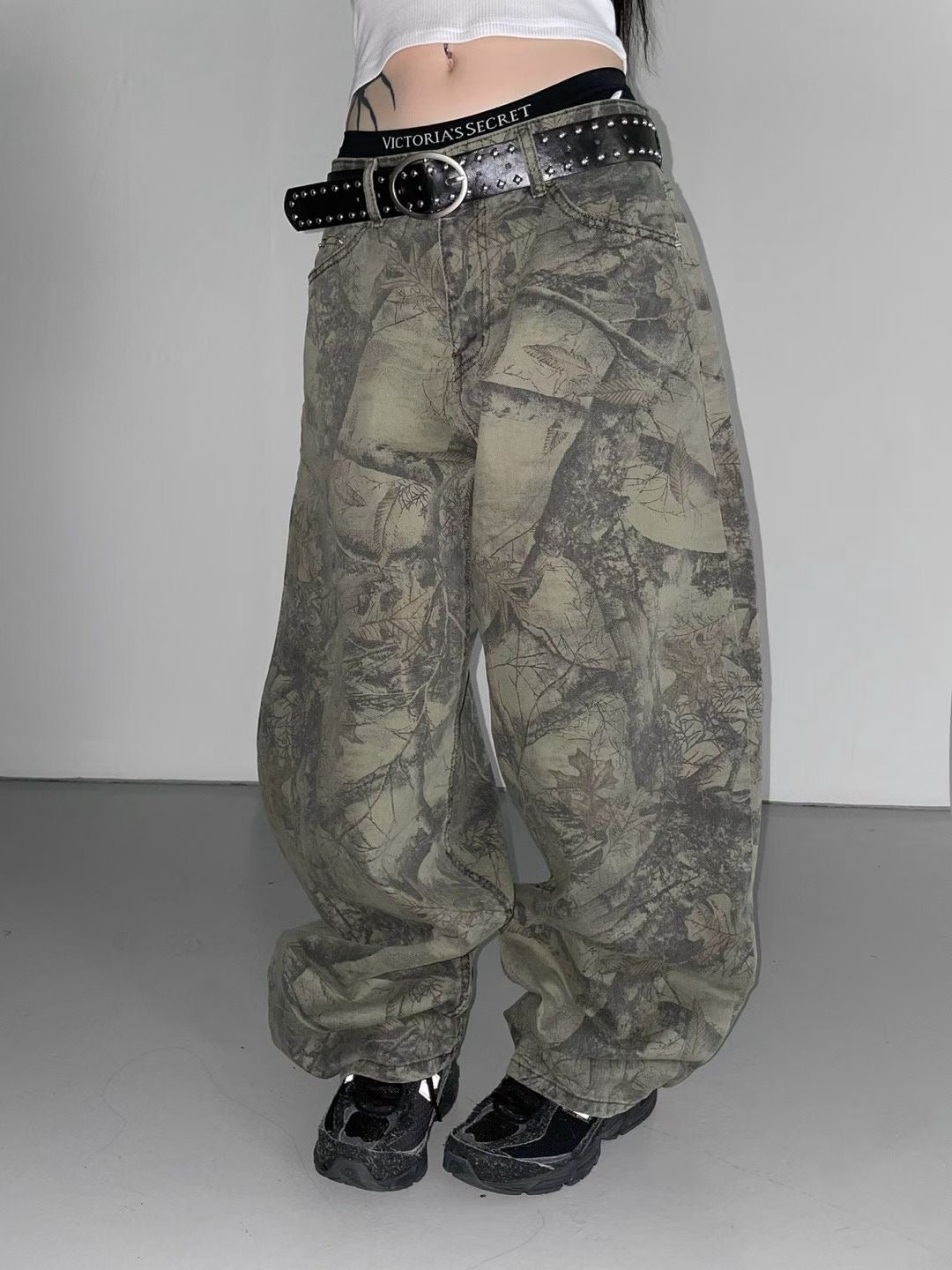 樹枝彎刀牛仔褲 Realtree Ballon Wide Pants