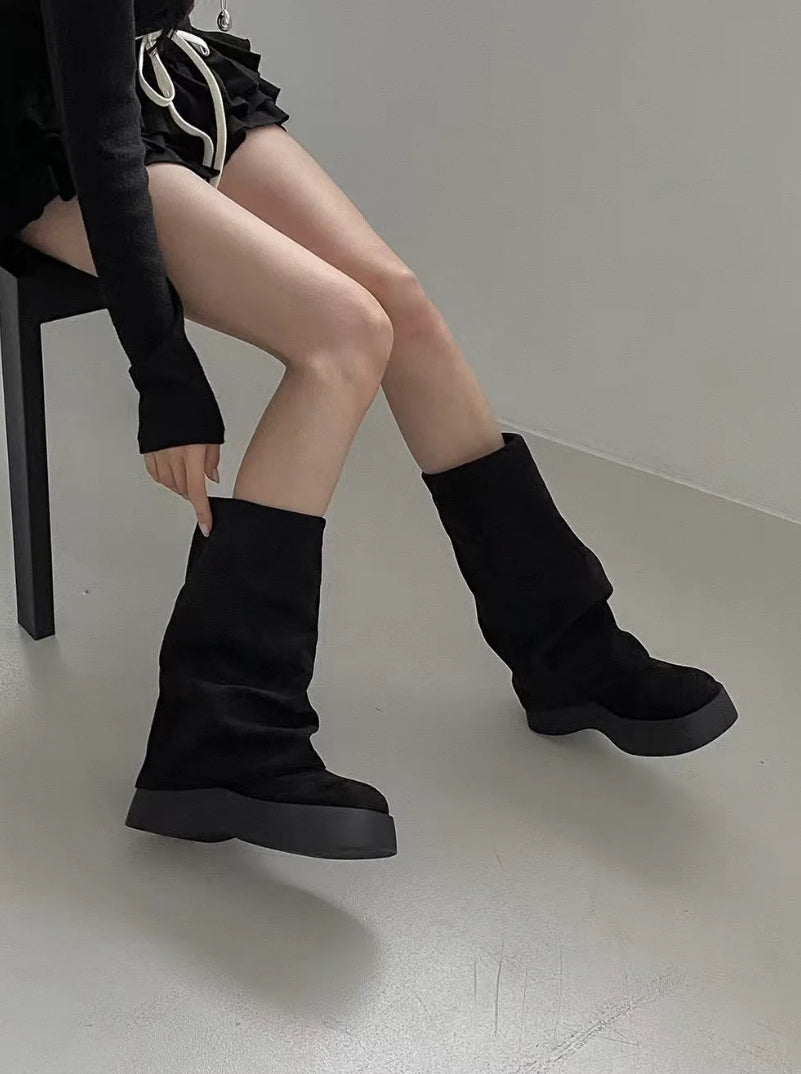 Suede Boot