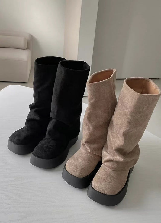 Suede Boot