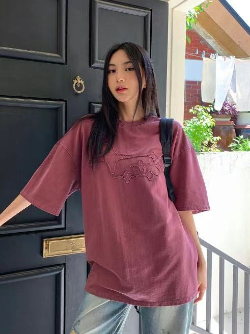 星星短袖上衣 Star Oversized Short-sleeves