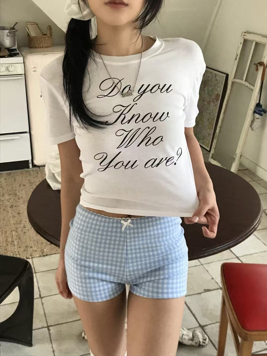 “Do You Know Who You Are?” Crop Top