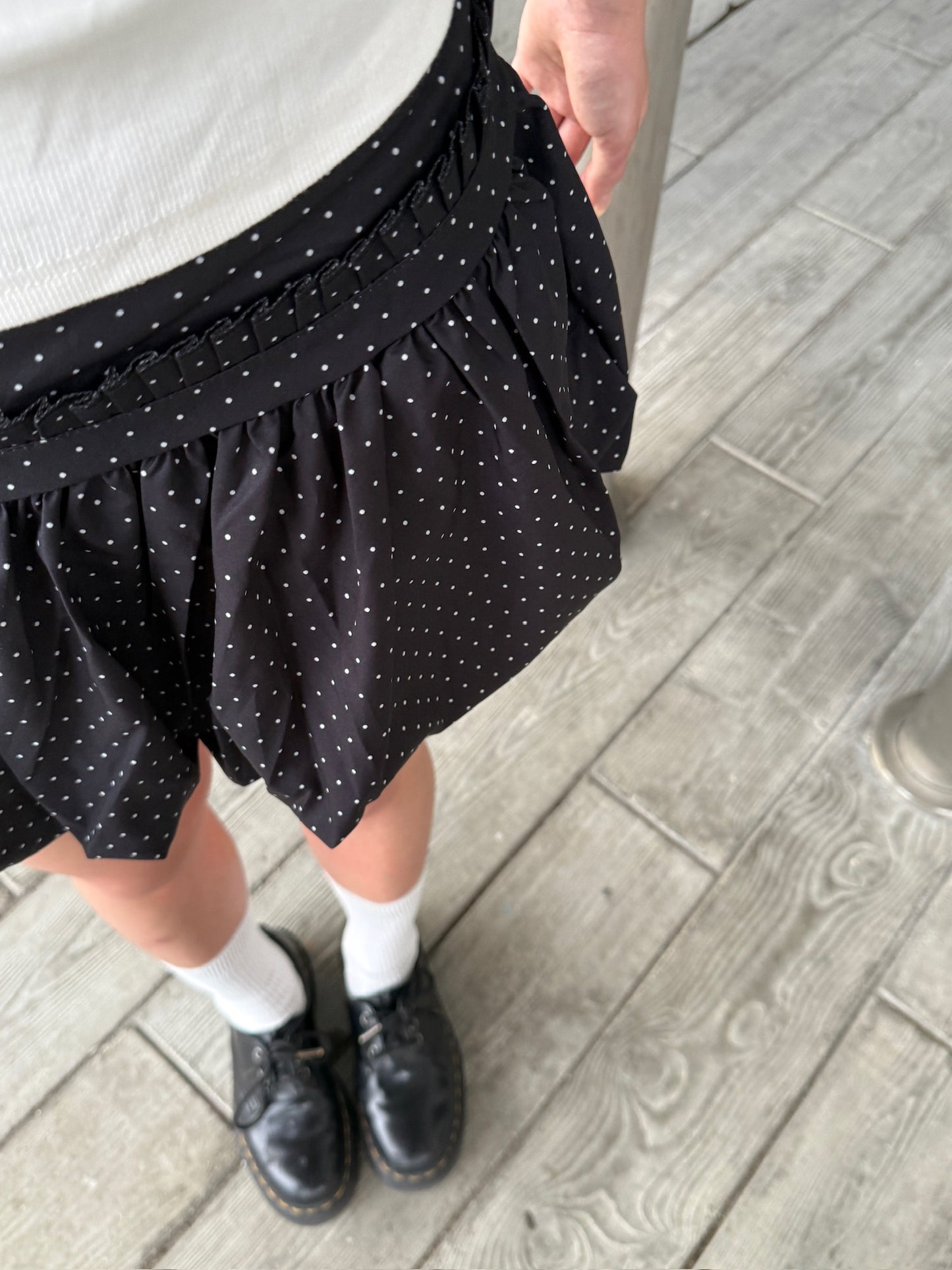 波點泡泡裙 Polka Dot Ballon Skirt