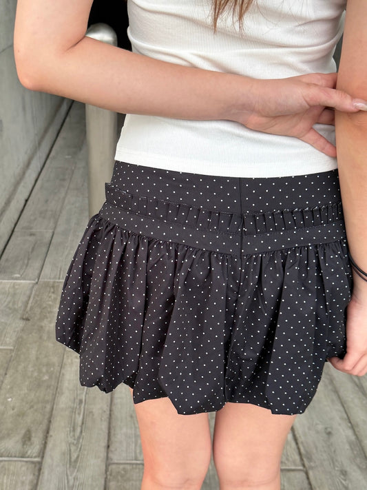 波點泡泡裙 Polka Dot Ballon Skirt