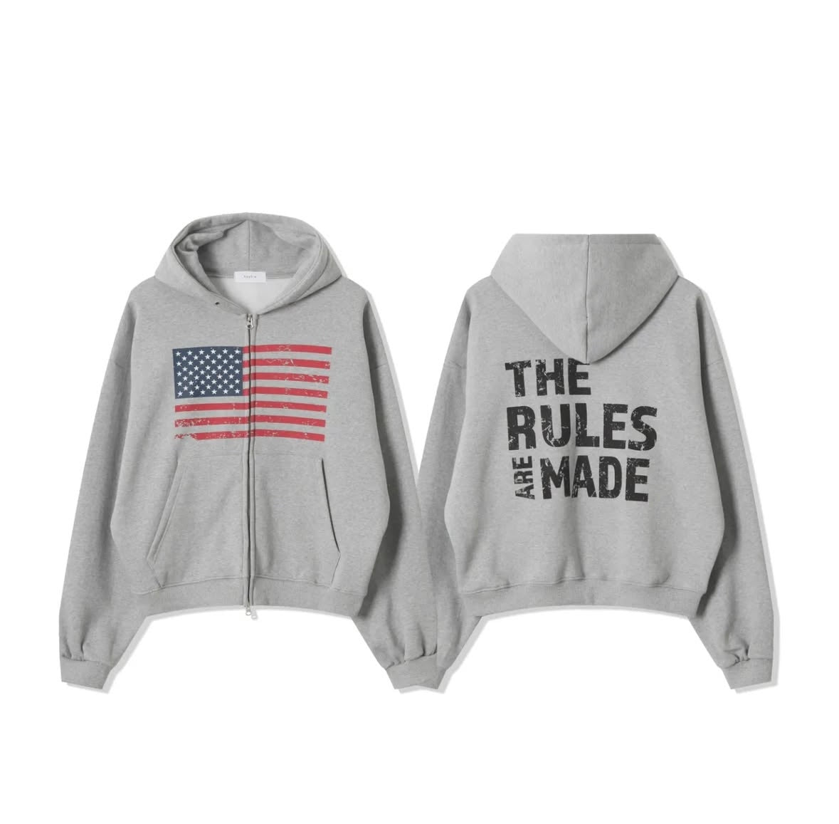 American Flag Zip-up Hoodie