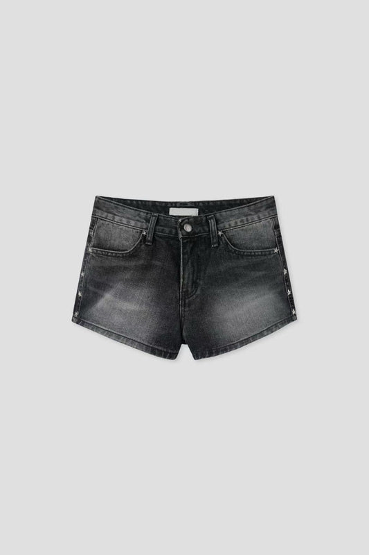 Star Washed Denim Shorts 星星洗水牛仔短褲