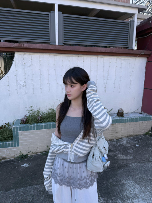 暗花層次背心裙 Flower Layer Sundress
